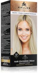 Kallos Glow Lasting Cream Colour tartós hajfesték árnyalat Pearl Blond 60 ml