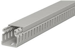 OBO vezetékrendező csatorna, kőszürke 37x37x2000 6178307 (6178307)