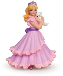 Papo Figurina Papo The Enchanted World - Printesa Chloe, cu rochie roz Figurina