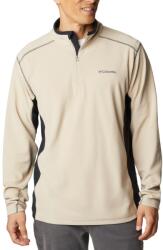 Columbia Férfi polár sportfelső, Columbia Klamath Range II Half Zip Fleece 1352472271, bézs, XL (1352472271_XL)