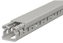 OBO vezetékrendező csatorna, kőszürke 15x15x2000 6178001 (6178001)