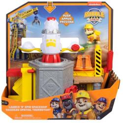 Spin Master Parc de Distractii Psi Patrol, Spin Master, Rubble, 33x30cm, pentru copii peste 3 ani Figurina