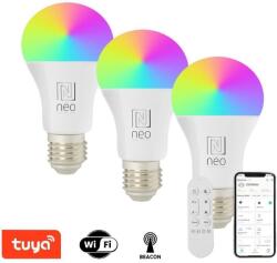 Immax NEO LITE 3x E27, 9 W, RGB+CCT, dimmelhető, WiFi, Beacon, távirányító LED okos izzó (07712CDO)