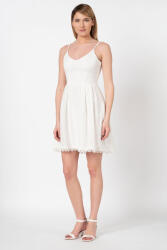 ONLY Only, Helena csipkés miniruha, Fehér, 42 (15204799-CLOUD-DANCER-42)