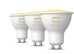 Philips Hue White Ambiance 4, 3W 400 GU10, 3 db