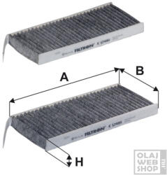  Filtron pollenszűrő K1248A-2X