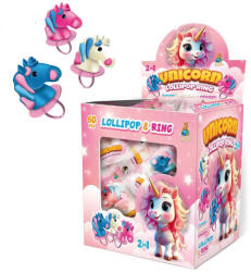 Vida's Unicorn Lollipop Ring nyalókagyűrű - 12 g