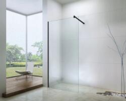 Balneum walk-in zuhanyfal átlátszó üveggel, fekete kerettel 70 (BL-1001-70BlackClear)