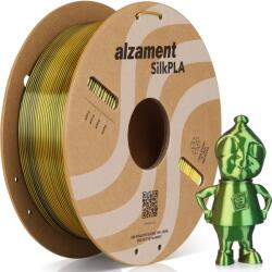 Alzament PLA Silk Tri Color 1 kg Gold-Green-Black (ALZMNTST05)