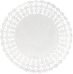  Tortacsipke kerek fehér 32cm