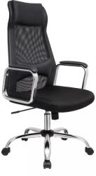 SONGMICS Irodai ergonomikus forgószék szék, fej- és deréktámasszal, fekete (OBN33BK)