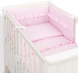 MT Textil Wavy 3 Részes Ágyneműhuzat Szett 100x135cm - Rózsaszín