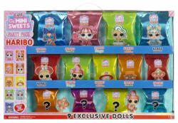MGA Entertainment Set de petrecere pentru păpuși Lol Surprise Loves Mini Sweets x Haribo (119937EUC) - vexio Papusa