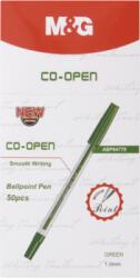 M&G Pix cu bila M&G, CO-OPEN, verde, 1.0mm, 50 buc/display ABP64779661000H