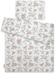 BabyLion Prémium 2 Részes Ágyneműszett 100x135 - Őzike és Barátai