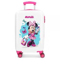  Luxus gyermek ABS utazóbőrönd MINNIE MOUSE Good Mood, 55x34x20cm, 4641462