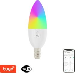 Immax NEO LITE SMART LED izzó E14 6 W színes és fehér WiFi (07716L)