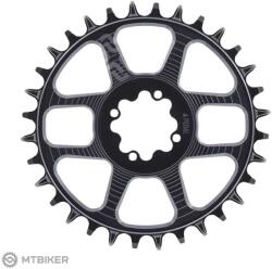 e*thirteen Helix Race lánctányér, 34 fogú, 1x12, fekete