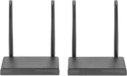 ASSMANN Switch KVM Digitus 4K Wireless HDMI KVM Extender Set, HDMI extension (black) (DS-55328)