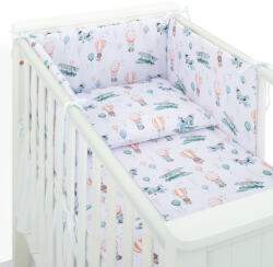 MT Textil 3 Részes Ágyneműhuzat Szett 100x135cm - Repülők és Léggömbök