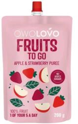 OWOLOVO 100% Epres gyümölcspüré - 200g - egeszsegpatika