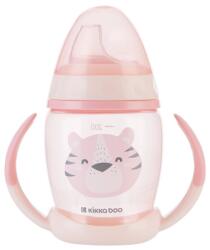 KikkaBoo Чаша със силиконов Kikkaboo - Happy face, 200 ml, Pink (31302030070)
