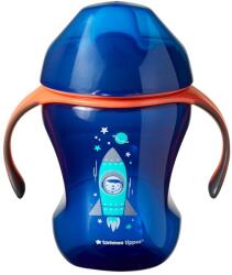 Tommee Tippee Неразливаща се чаша с мек накрайник Tommee Tippee, Синя, 230 ml, 6 m+ (TT.0135_boy)