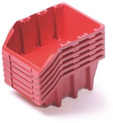 Prosperplast Пластмасови кутии 249x158x114mm Червено 6бр (KBILS25 3020)