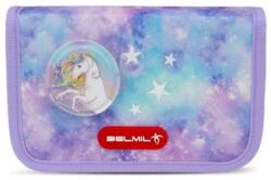 Belmil Tolltartó, klapnis, cipzáras, BELMIL Diamond Unicorn, lila, unikornis