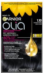 Garnier Olia tartós hajfesték 1 . 10 Fekete zafír, 60 +60 +54 ml