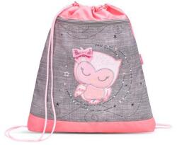 Belmil Tornazsák, BELMIL Little Owl, szürke-rózsaszín, bagoly