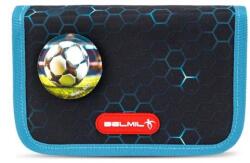 Belmil Tolltartó, klapnis, cipzáras, BELMIL Kick the Ball, fekete- kék, foci