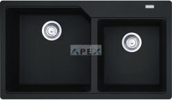 Franke Urban UBG 620-43-34 fekete gránit mosogatótálca távvezérlő nélkül (114.0686. 775)