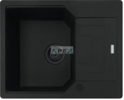 Franke Urban UBG 611-62 A Black collection matt fekete gránit mosogatótálca távvezérlővel (114.0682. 735)