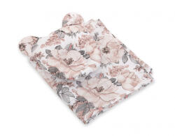 BabyLion Prémium Maci 2 Részes Ágyneműszett - Szépia Rózsák - fizz