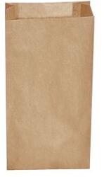 WIMEX Pungă de hârtie cu clin lateral maro 14+7 x 29 cm `1.5kg` [500 buc]