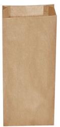 WIMEX Pungă de hârtie cu clin lateral maro 14+7 x 32 cm `2kg` [500 buc]