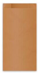 WIMEX Pungă de hârtie (FSC Mix) cu cusătură laterală maro 12+5 x 24 cm `1kg` [100 buc]