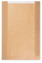 WIMEX Pungă de hârtie (PAP/PP) cu fereastră 26+7 x 40 cm [1000 buc]
