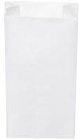 WIMEX Pungă de hârtie cu clin lateral alb 10+5 x 22 cm `0.5kg` [1000 buc]