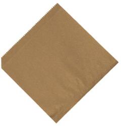 WIMEX Pungă de hârtie maro 16 x 16 cm pentru burger/kebap [500 buc]