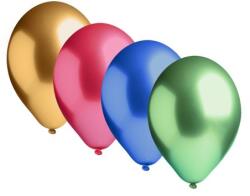 WIMEX Balon gonflabil metalic colorat mixt Ø25cm `M` [100 buc]