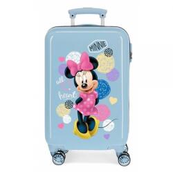  Luxus gyermek ABS utazótáska MINNIE MOUSE Love, 55x34x20cm, 32L, 2051423