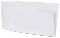 WIMEX Pungă de hârtie albă 19 x 10 cm pentru hotdogi [500 buc]