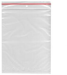 WIMEX Pungă cu sigilare rapidă (LDPE) transparentă 8 x 18 cm [10 x 100 buc]