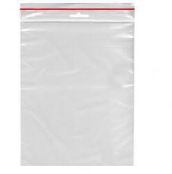 WIMEX Pungă cu sigilare rapidă (LDPE) transparentă 18 x 25 cm [10 x 100 buc]