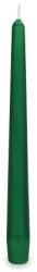 Wimex Lumânare conică verde închis Ø23 x 245 mm 8h. [10 buc]