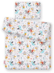 BabyLion Prémium 2 Részes Ágyneműszett 75x100 - Sárkány és Lovag