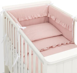 MT Textil Wavy 3 Részes Ágyneműhuzat Szett 100x135cm - Pasztell Rózsaszín