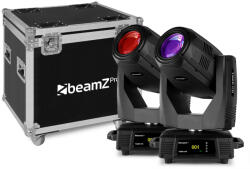 Tronios 2 броя светлинни ефекти tiger 17r 350w beam/spot 2бр в кейс